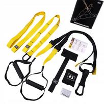 TRX pasai treniruotėms MuscleForge P3-3, pakabinami diržai su durų laikikliu