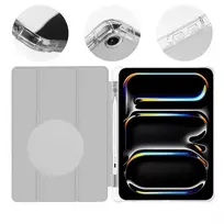 Obal:Me MistyTab Case for iPad Air (2020, 2022, 2024, 2025), iPad Pro 11 (1st, 2nd, 3rd, 4th generation), Black, Light Gray