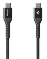 Spigen EB10010CCA Essential USB cable, USB 2.0, 1 m, USB-C, 0.48Gbit/s, Black