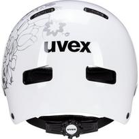 Šalmas Uvex Kid 3 white flower black