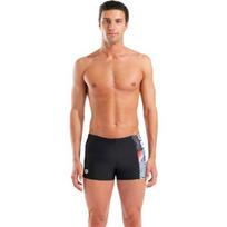 M Lit Logo Swim Short Black-Multi 100 - 550