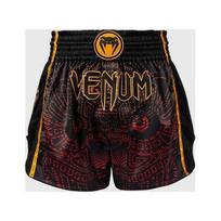 Venum Quetzal Fury Muay Thai shorts - Black/Fury Red/ Tangerine