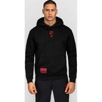 Venum x Mike Tyson Tiger Hoodie - Tamsiai juoda/ryškiai raudona