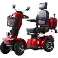 Keturratis elektrinis paspirtukas inSPORTline Thodor - Red