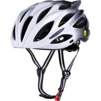 Šalmas FORCE BULL HUE MIPS // dydis S-M (55-58 cm) (balta/juoda)