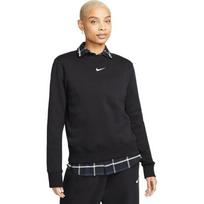 Nike Džemperis Moterims W Nsw Phnx Fleece Os Crew Black DQ5751 010