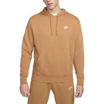 Nike Džemperis Vyrams Nsw Club Hoodie Po Bb Fleece Brown BV2654 224