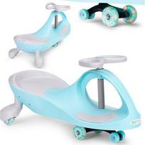 Gravity ride vaikiškos transporto priemonės ratai LED mėlyni ECOTOYS