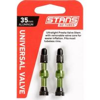 Ventiliai Stan's NoTubes bekamerinėms padangoms 35mm (žali)