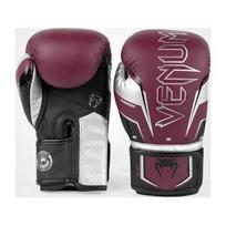 "Venum Elite Evo" bokso pirštinės - bordo/ sidabro spalvos