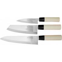 3 "Satake Megumi" virėjo / "Bunka" / universalių peilių rinkinys
