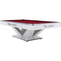 Biliardo stalas, Biliardas, Rasson Victory II Plus, baltas, 9 pėdų, Simonis 760 electric blue