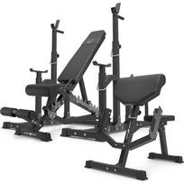 MS5_2.0 | Dvipusis suoliukas + reguliuojami stovai + Scott suoliukas su reguliuojama atrama "Marbo Sport