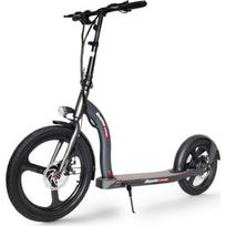 Elektrinis paspirtukas Beaster Scooter VOYAGER, 350 W, 36 V, 10 Ah, tamsiai pilkas