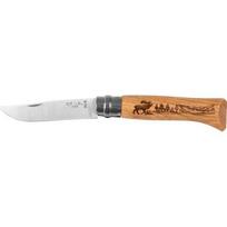 "Opinel" peilis 8 inox ąžuolas Animal series - elnias