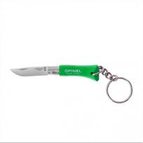 "Opinel Colorama 02 inox grab green" raktų pakabukas peilis