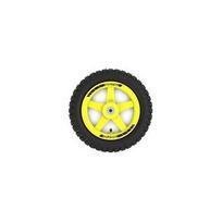 Wheel yellow 12.5x2.25-8 all terrain (Cross)