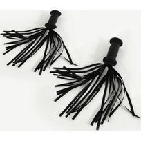 Hand grip d22x90mm with frills (2x)