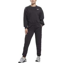 Reebok Sportinis Kostiumas Moterims Piping Pack Tracksuit Black HB2338