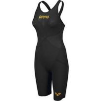 Varžybinis plaukimo kostiumas moterims Arena Carbon Glide FBSLOB, juodas - 105