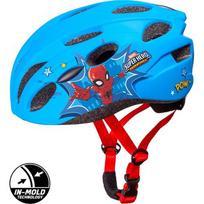 Šalmas SPIDERMAN, in-mold 52-56 cm, (mėlynas/raudonas)