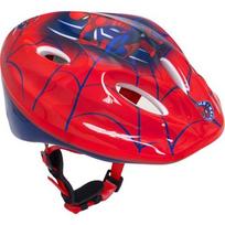 Dviratininko šalmas Dvirtex Spiderman, dydis 52-56 cm, raudonas/mėlynas