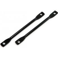 Galinės dviračio bagažinės tvirtinimo plokštelės 160mm, 2 vnt.