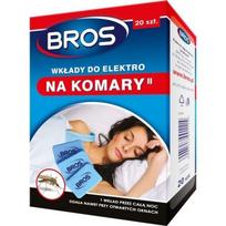Papildymas elektriniam įrenginiui nuo uodų Bros, 20vnt