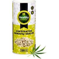 Lukštentos kanapių sėklos Healthy Choice, 150g
