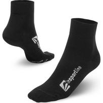 Vidutinio ilgio bambukinės kojinės inSPORTline Bambuo Crew - Black