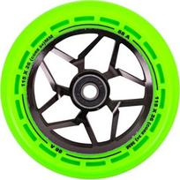 Ratukai paspirtukui LMT L, 115mm, w/ ABEC, 9 guolių - Juoda-žalia