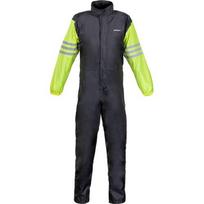 Motociklininko kostiumas nuo lietaus W-TEC Smedava - Black-Fluo