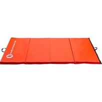 Sulankstomas gimnastikos čiužinys HMS Premium MGS01, 2400x1200mm, raudonas