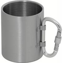 Nerūdijančio plieno puodelis FoxOutdoor Carabiner, 300ml