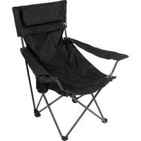 Sulankstoma kėdė FoxOutdoor Deluxe, juoda