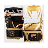 Sparingo pirštinės Venum Challenger 3.0 - White/Black/Gold
