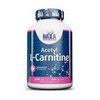 Haya Labs Acetyl L-Carnitine (karnitinas) 100 kaps.