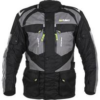 Vyriška motociklininko striukė W-Tec Burdys Evo - Black-Grey