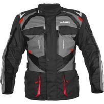 Vyriška motociklininko striukė W-Tec Burdys Evo - Black-Grey-Red