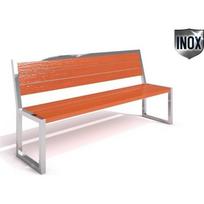Nerūdijančio plieno suoliukas Inter-Play 04