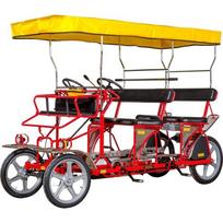Keturvietis velomobilis Ciclofan E-Delfino su elektriniu pagalbiniu mechanizmu