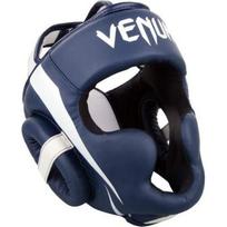 Bokso šalmas Venum Elite - White/Navy Blue