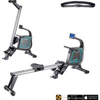 Irklavimo treniruoklis su magnetiniu pasipriešinimu inSPORTline inCondi RW600 (smagr. 4kg)