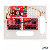 Set of up to 9 IP cameras PoE switch 9P+1UP ATTE IP-9-11-E