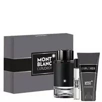 Mont Blanc Explorer Gift set EDP 100 ml, shower gel 100 ml and miniature EDP 7,5 ml, 100ml