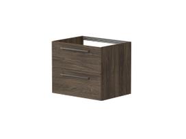 Vonios spintelė Kame Gama 60cm 2 stalčiai, Po stalviršiu, Be kriauklės, Rudas ąžuolas BUC/6-3DR/20