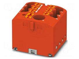 Splice terminal: rail | 24A | 450V | push-in | PA | L: 21.7mm | 0.14÷4mm2