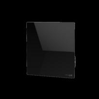 AENO Premium Eco Smart Quadro Wall Heater, 500W, 50x50 cm., Tempered glass, Infrared+convection heating type, LED display Plug type: Europe (E/F type), BLACK, , Made in Poland
