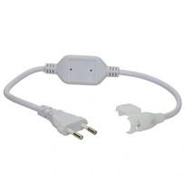 Connector with plug for COB 220V LED strip