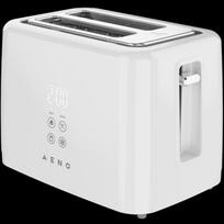 AENO TS2W Electric Toaster, 780-930W, Digital Display, 7 Levels, White